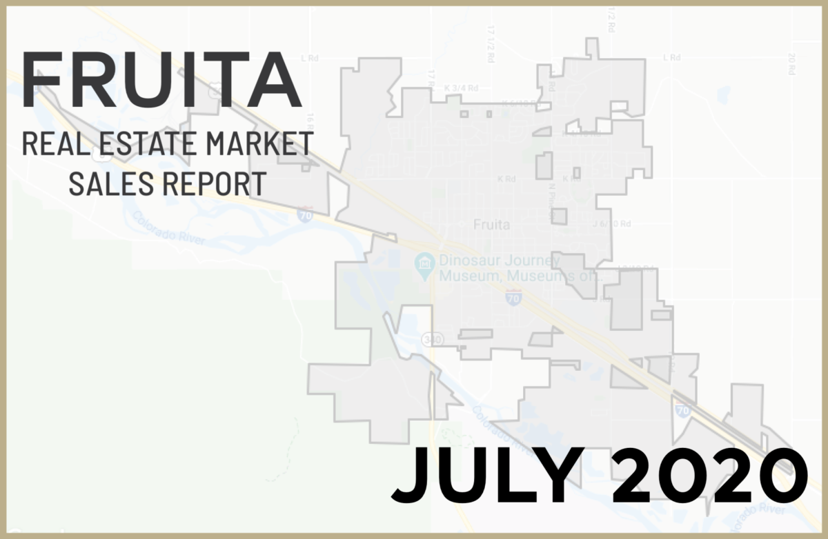 Fruita CO Real Estate Market Report July 2020