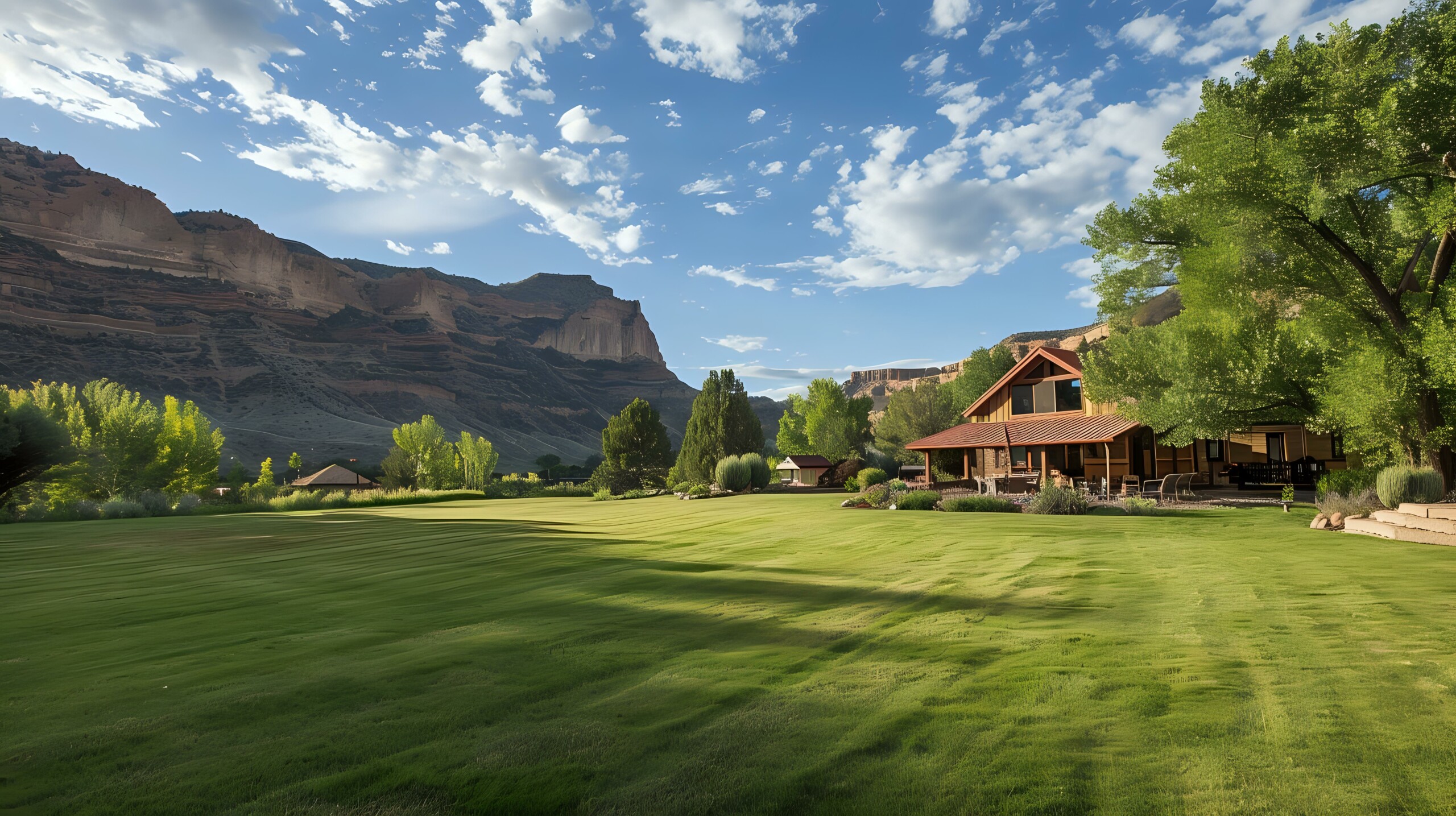 The Lawn of a $300k House in Western Colorado, Grand Junction