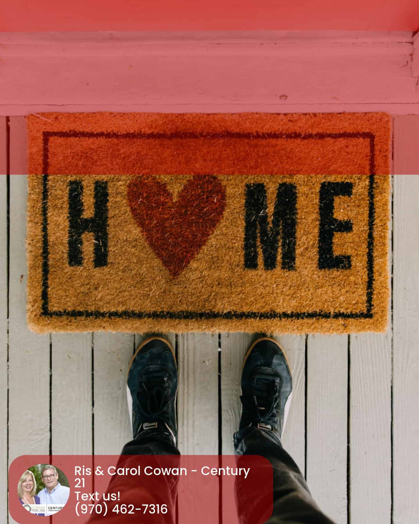 Couple looking at their dream home with mountain views in Western Colorado