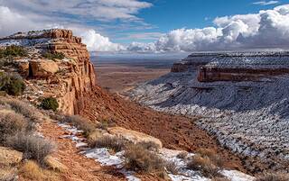 colorado mountain view window winter